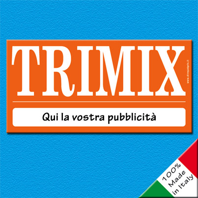 Adesivo bombola Trimix personalizzato cm 30x15