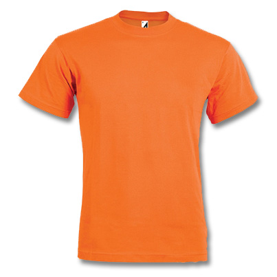 T-shirt girocollo adulto cotone pettinato 100%