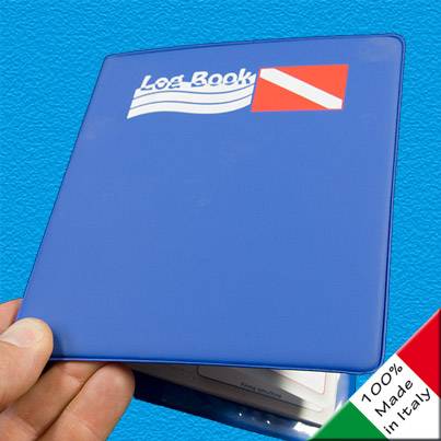 Logbook "Deluxe" personalizzato cm 15x17, con copertina rigida